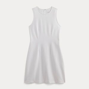 Everlane Women's Dream '90s Shift Dress in White, Size Extra Small
